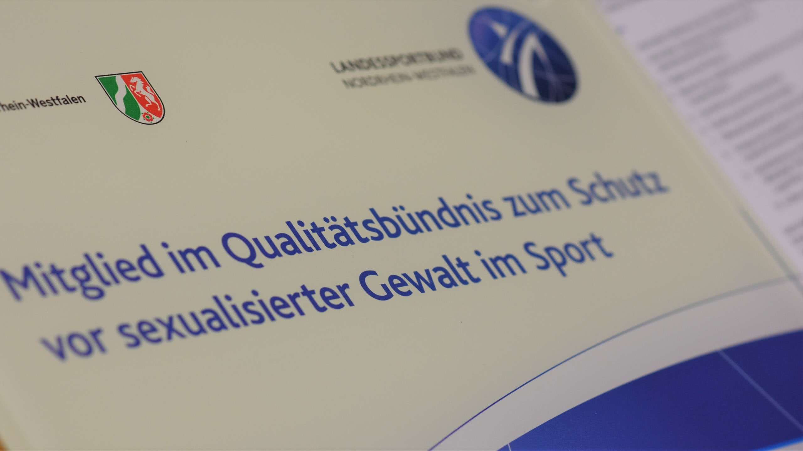 Plakette Qualitätsbündnis LSB