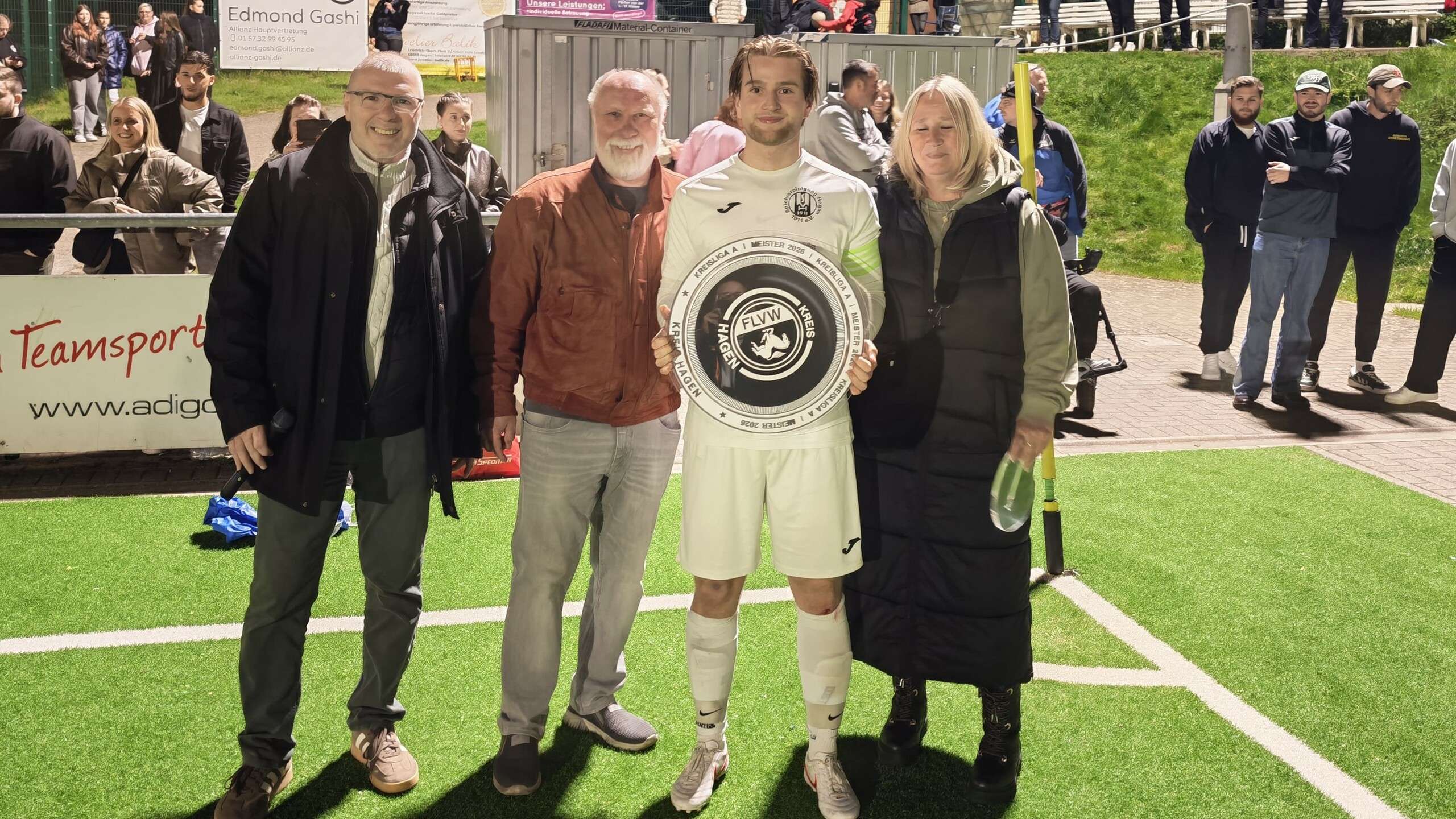 Meisterehrung SpVg Hagen 11 II Kreisliga A