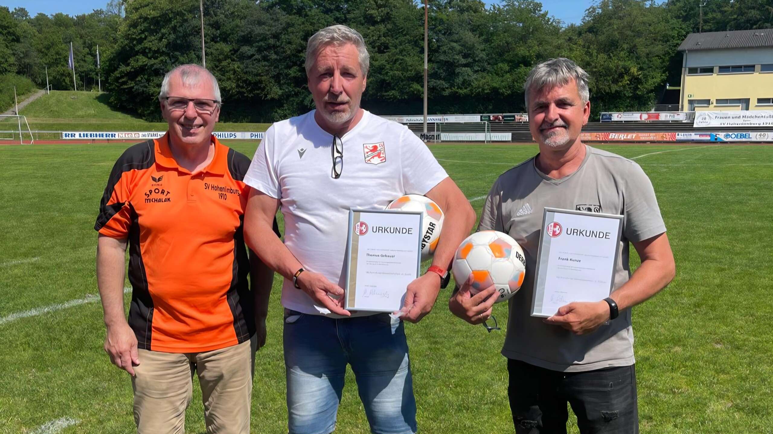 Ehrung Gebauer & Kunze SV Hohenlimburg 10